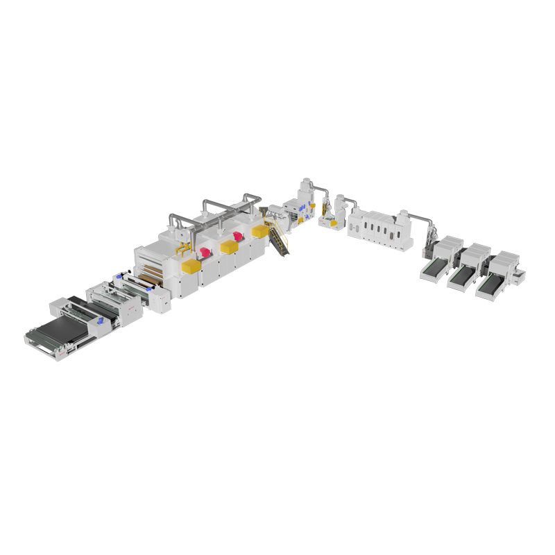 Ligne de production de feutres de rebut HYL Airlaid
