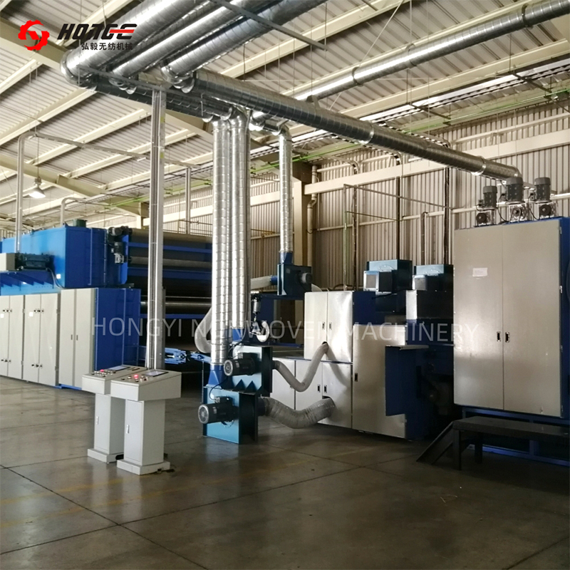 Ligne de production de feutres de rebut HYL Airlaid